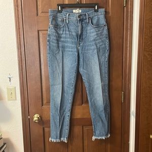 Madewell Perfect Vintage Jeans size 30.